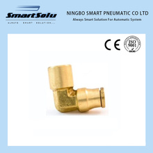 Copper Quick NPT Pipe Coupler Pneumatic Brass Female Elbow DOT Push-in Fittings